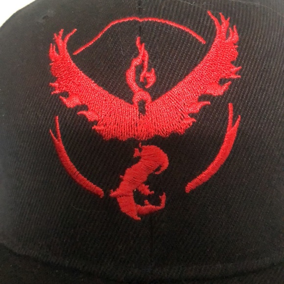 Pokemon Team Valor ball cap NWOT - Picture 2 of 4